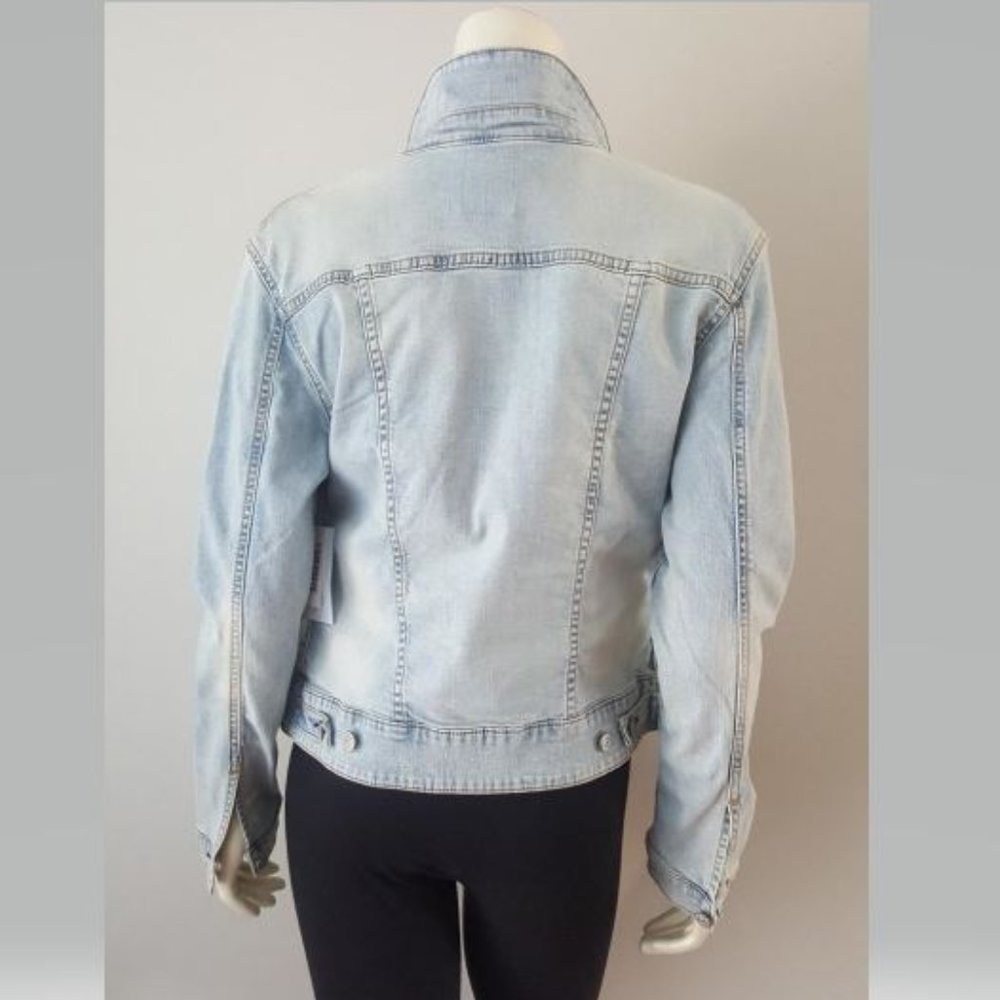 LulaRoe jean jacket ( harvey) - Picture 3 of 4